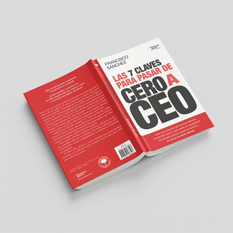 Portada y contraportada de Cero a CEO